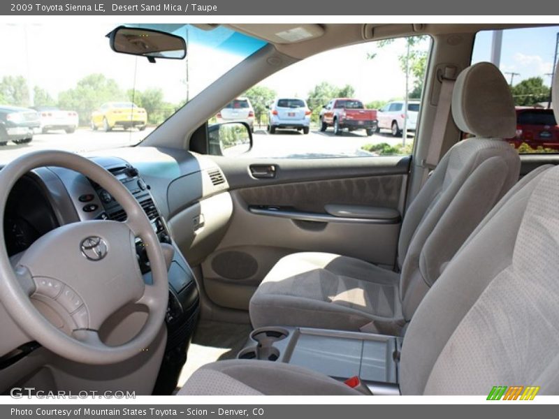 Desert Sand Mica / Taupe 2009 Toyota Sienna LE