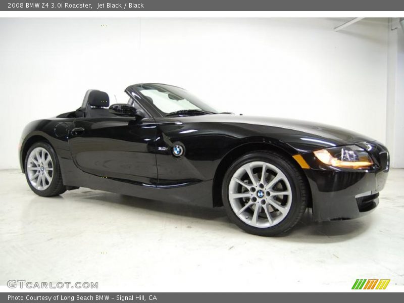 Jet Black / Black 2008 BMW Z4 3.0i Roadster