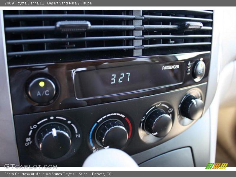 Desert Sand Mica / Taupe 2009 Toyota Sienna LE