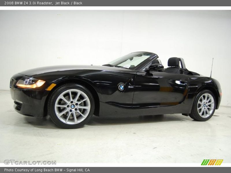Jet Black / Black 2008 BMW Z4 3.0i Roadster