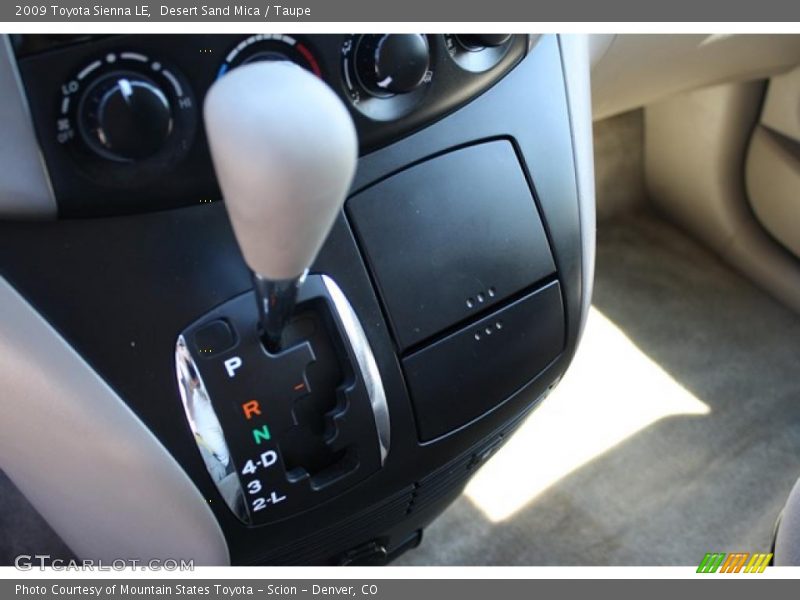 Desert Sand Mica / Taupe 2009 Toyota Sienna LE