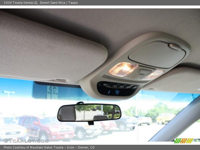 Desert Sand Mica / Taupe 2009 Toyota Sienna LE