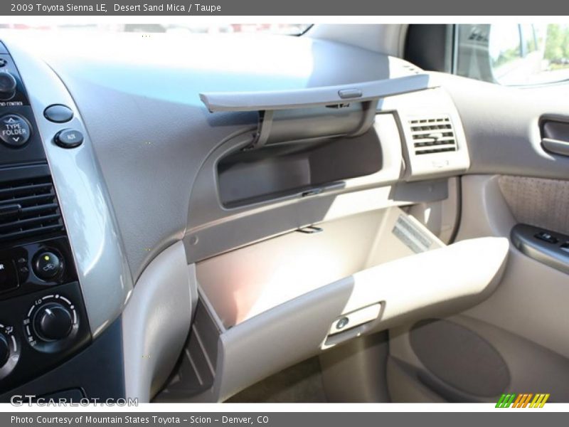 Desert Sand Mica / Taupe 2009 Toyota Sienna LE