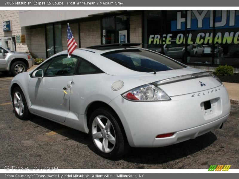 Frost White Pearl / Medium Gray 2006 Mitsubishi Eclipse GS Coupe