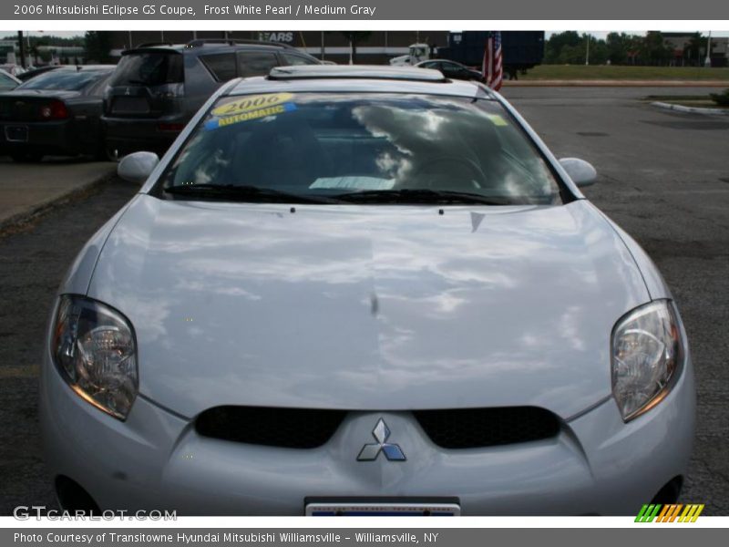 Frost White Pearl / Medium Gray 2006 Mitsubishi Eclipse GS Coupe