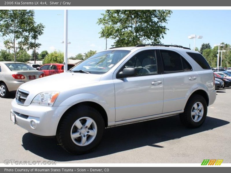 Silver / Gray 2006 Kia Sorento LX 4x4