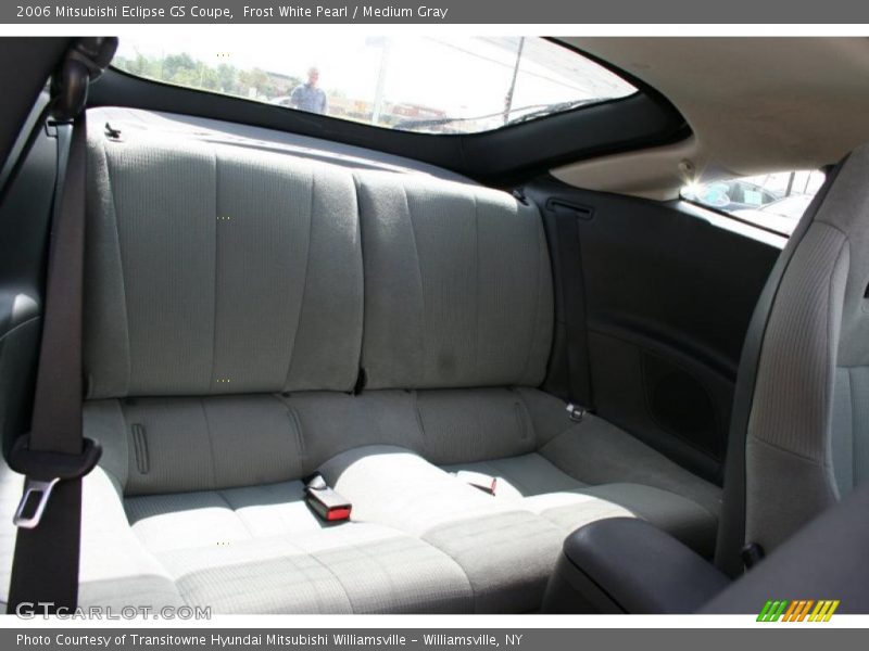 Frost White Pearl / Medium Gray 2006 Mitsubishi Eclipse GS Coupe