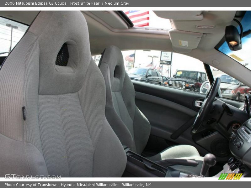 Frost White Pearl / Medium Gray 2006 Mitsubishi Eclipse GS Coupe