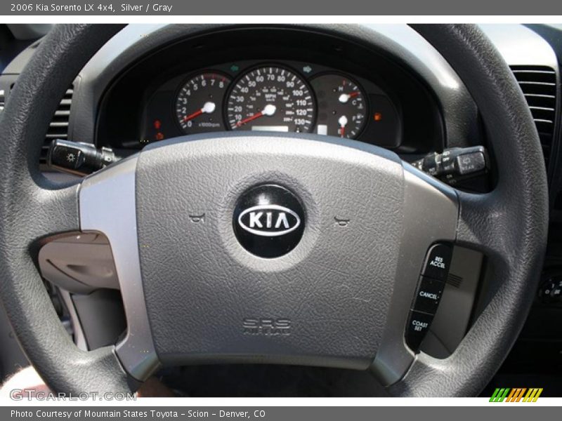 Silver / Gray 2006 Kia Sorento LX 4x4