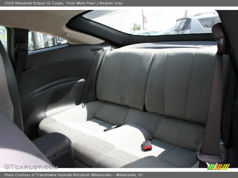 Frost White Pearl / Medium Gray 2006 Mitsubishi Eclipse GS Coupe