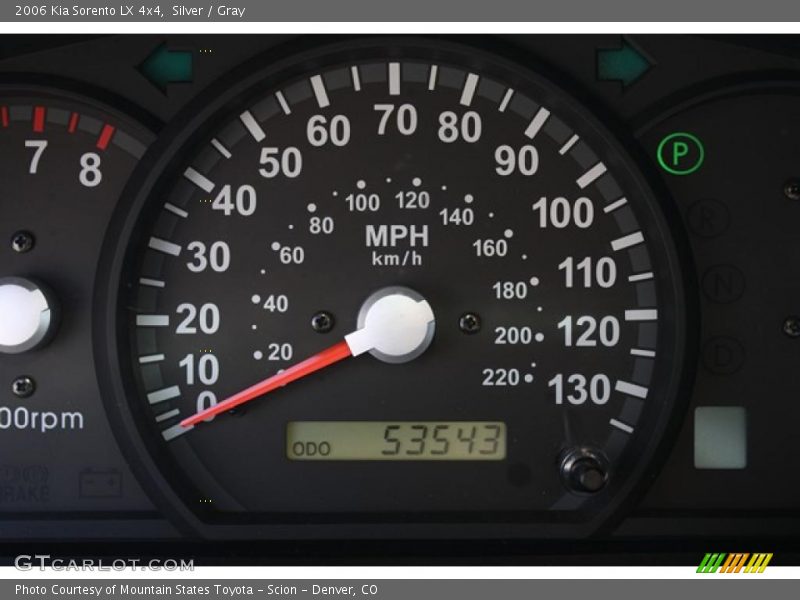 Silver / Gray 2006 Kia Sorento LX 4x4