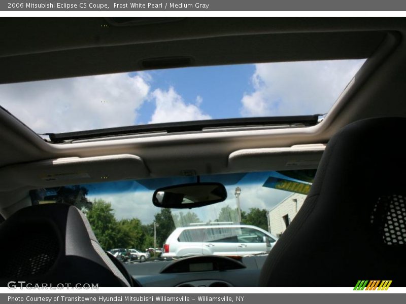 Frost White Pearl / Medium Gray 2006 Mitsubishi Eclipse GS Coupe