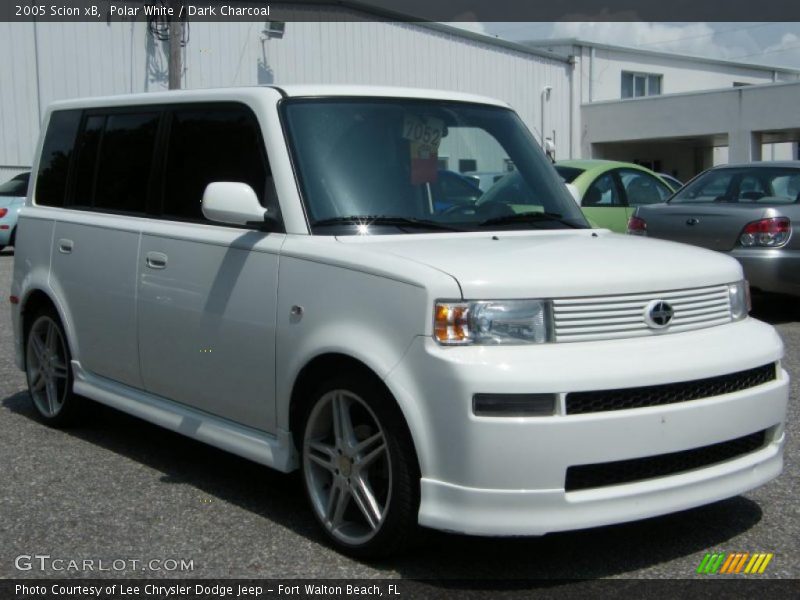 Polar White / Dark Charcoal 2005 Scion xB