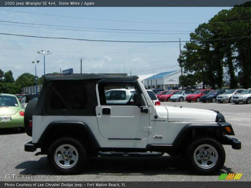 Stone White / Agate 2000 Jeep Wrangler SE 4x4