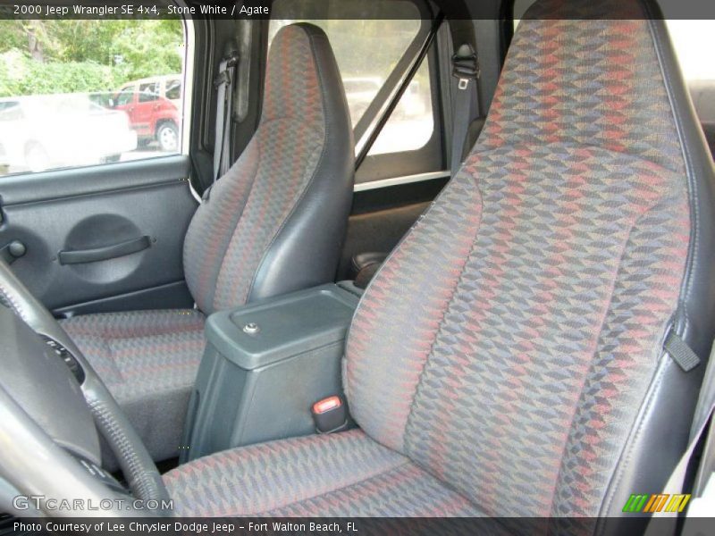 Stone White / Agate 2000 Jeep Wrangler SE 4x4