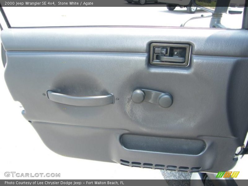 Stone White / Agate 2000 Jeep Wrangler SE 4x4