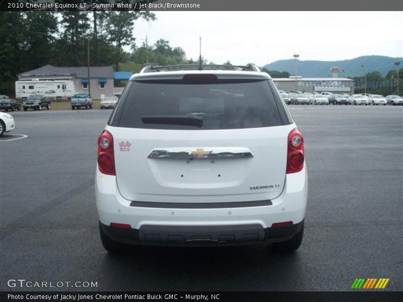Summit White / Jet Black/Brownstone 2010 Chevrolet Equinox LT