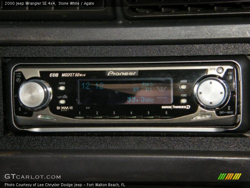 Stone White / Agate 2000 Jeep Wrangler SE 4x4