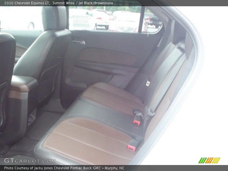 Summit White / Jet Black/Brownstone 2010 Chevrolet Equinox LT