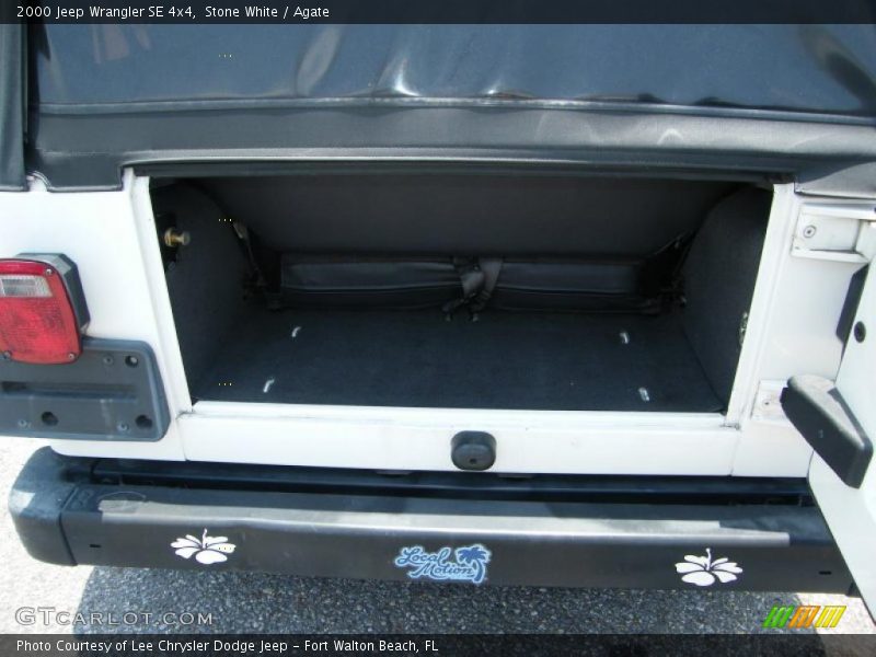 Stone White / Agate 2000 Jeep Wrangler SE 4x4