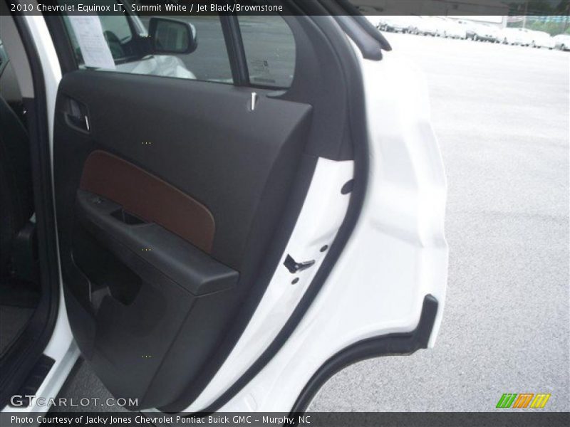 Summit White / Jet Black/Brownstone 2010 Chevrolet Equinox LT