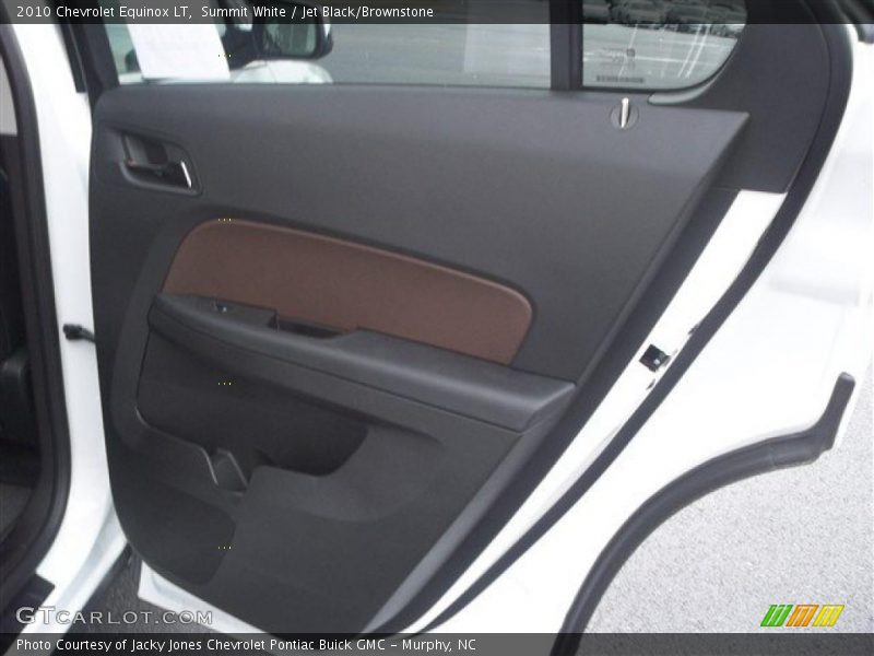 Summit White / Jet Black/Brownstone 2010 Chevrolet Equinox LT