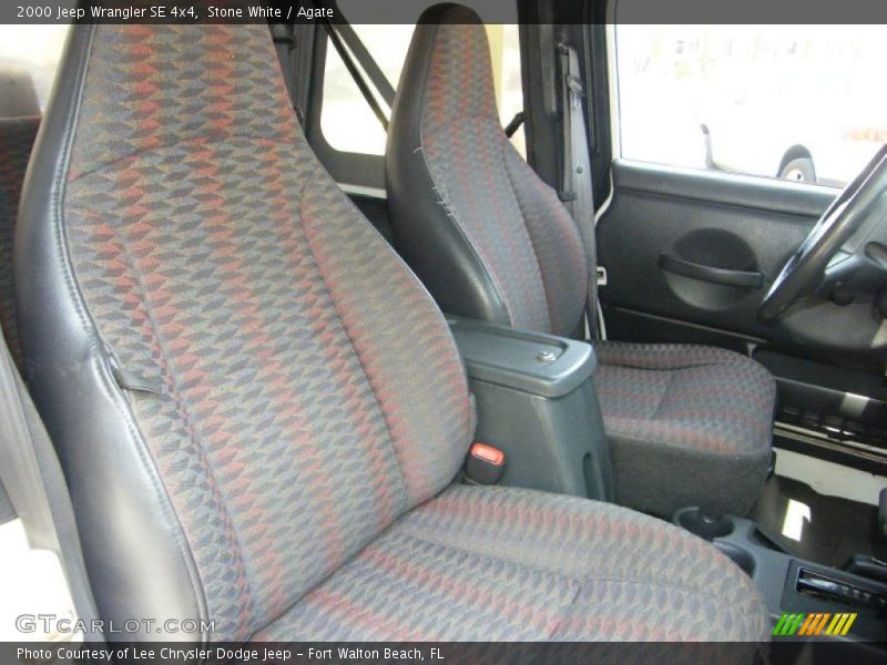 Stone White / Agate 2000 Jeep Wrangler SE 4x4