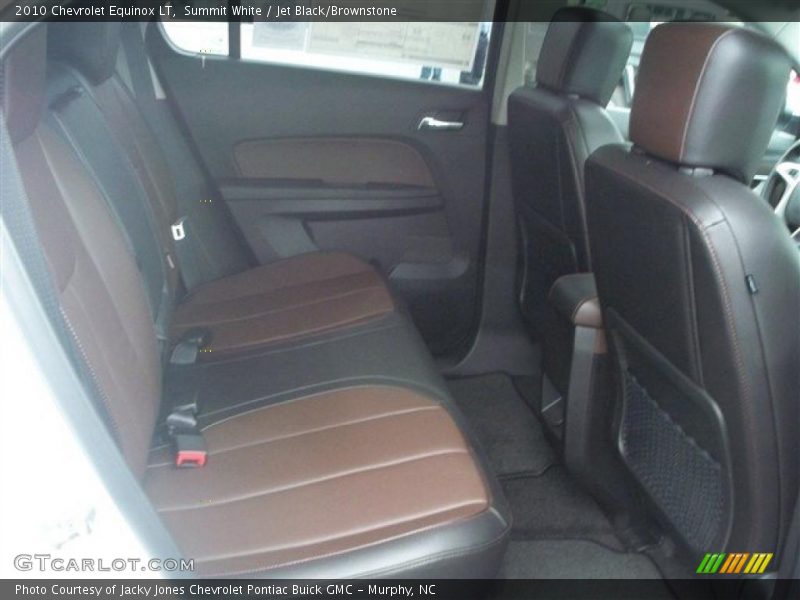 Summit White / Jet Black/Brownstone 2010 Chevrolet Equinox LT