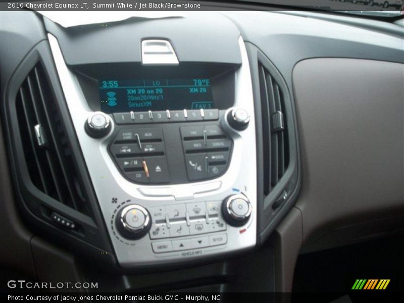 Summit White / Jet Black/Brownstone 2010 Chevrolet Equinox LT