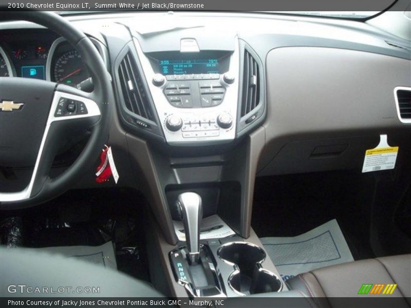 Summit White / Jet Black/Brownstone 2010 Chevrolet Equinox LT