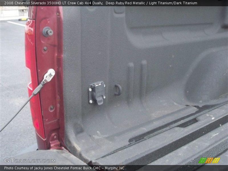 Deep Ruby Red Metallic / Light Titanium/Dark Titanium 2008 Chevrolet Silverado 3500HD LT Crew Cab 4x4 Dually