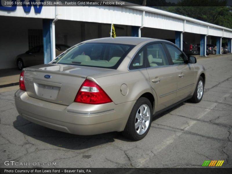 Pueblo Gold Metallic / Pebble Beige 2006 Ford Five Hundred SEL AWD