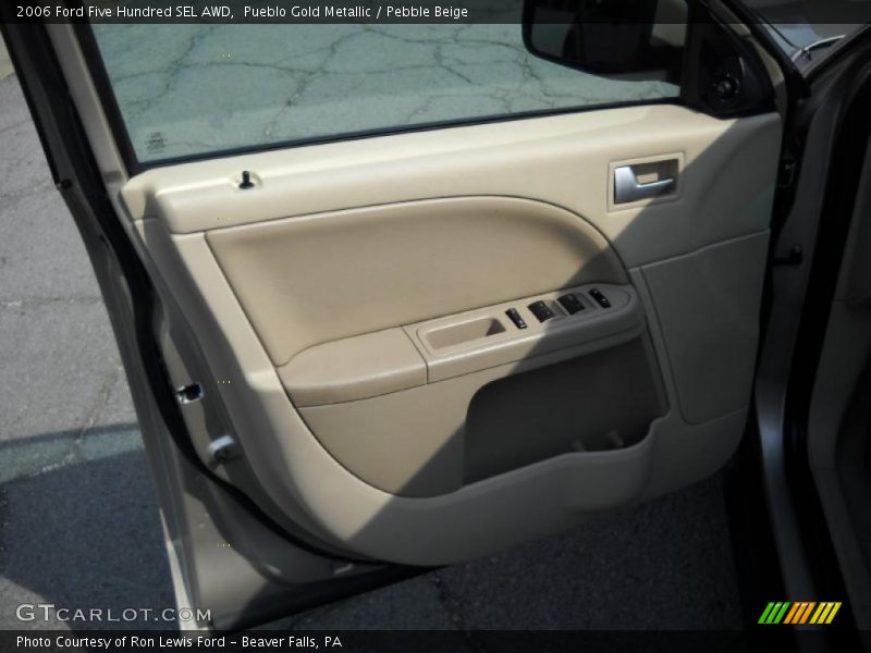 Pueblo Gold Metallic / Pebble Beige 2006 Ford Five Hundred SEL AWD