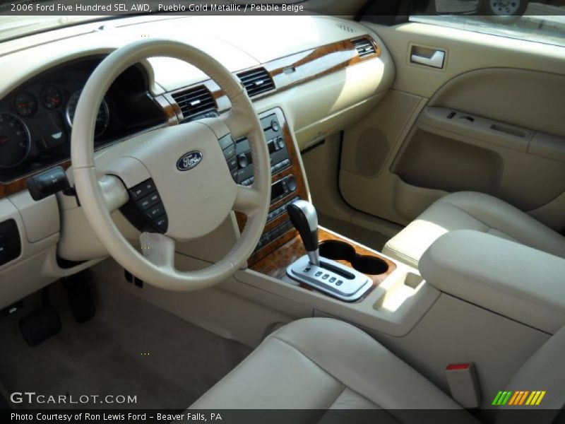 Pueblo Gold Metallic / Pebble Beige 2006 Ford Five Hundred SEL AWD
