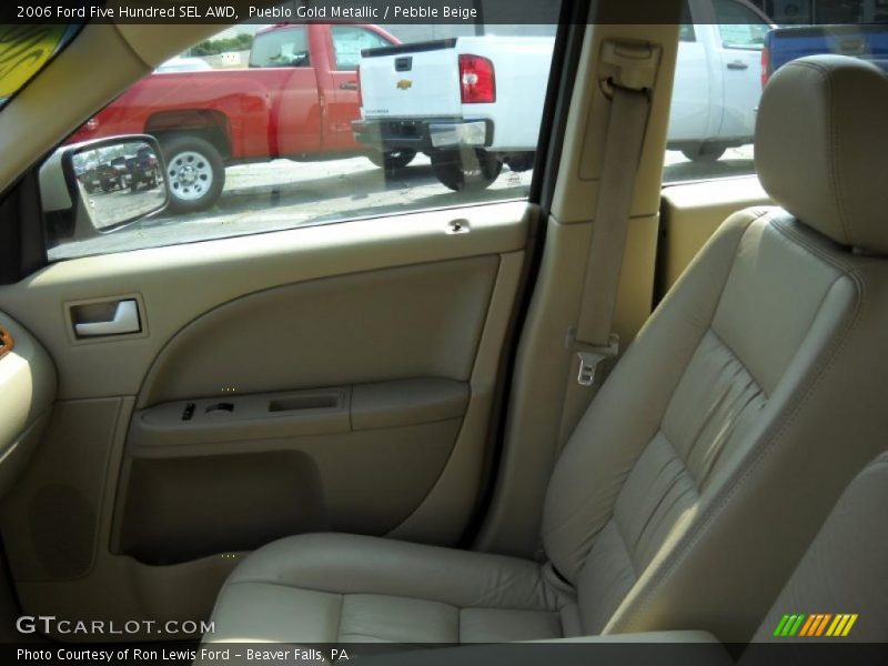 Pueblo Gold Metallic / Pebble Beige 2006 Ford Five Hundred SEL AWD