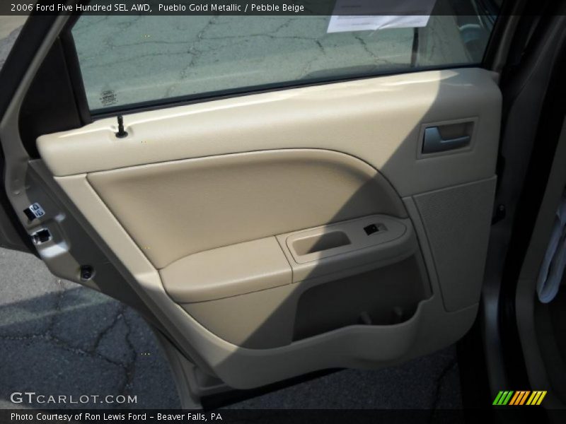 Pueblo Gold Metallic / Pebble Beige 2006 Ford Five Hundred SEL AWD