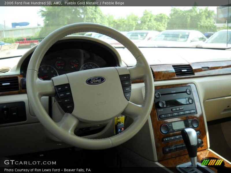 Pueblo Gold Metallic / Pebble Beige 2006 Ford Five Hundred SEL AWD