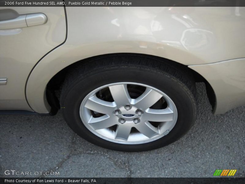 Pueblo Gold Metallic / Pebble Beige 2006 Ford Five Hundred SEL AWD