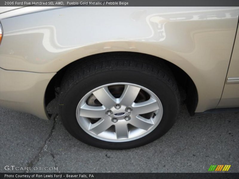 Pueblo Gold Metallic / Pebble Beige 2006 Ford Five Hundred SEL AWD