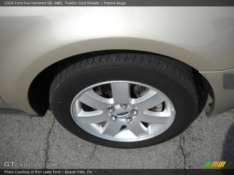 Pueblo Gold Metallic / Pebble Beige 2006 Ford Five Hundred SEL AWD