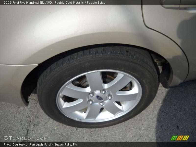Pueblo Gold Metallic / Pebble Beige 2006 Ford Five Hundred SEL AWD