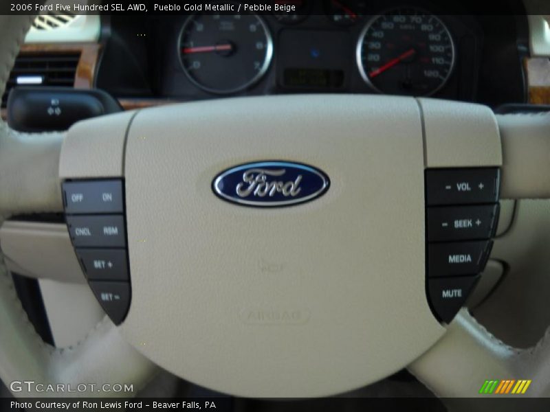 Pueblo Gold Metallic / Pebble Beige 2006 Ford Five Hundred SEL AWD
