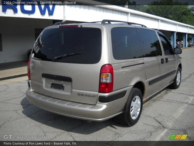 Sandrift Metallic / Neutral 2001 Chevrolet Venture