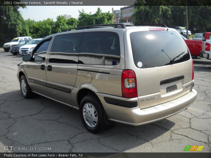 Sandrift Metallic / Neutral 2001 Chevrolet Venture