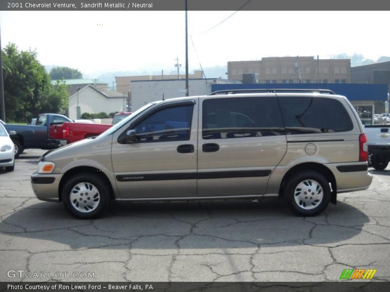 Sandrift Metallic / Neutral 2001 Chevrolet Venture