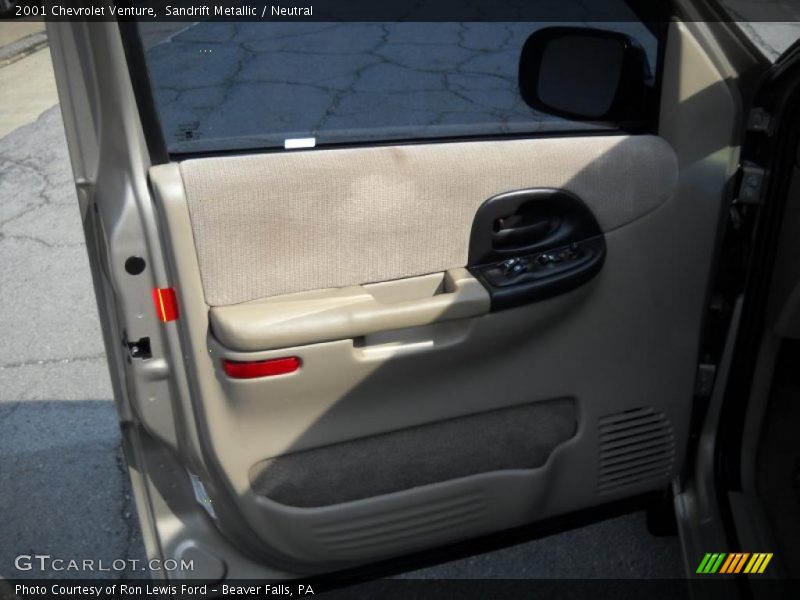 Sandrift Metallic / Neutral 2001 Chevrolet Venture