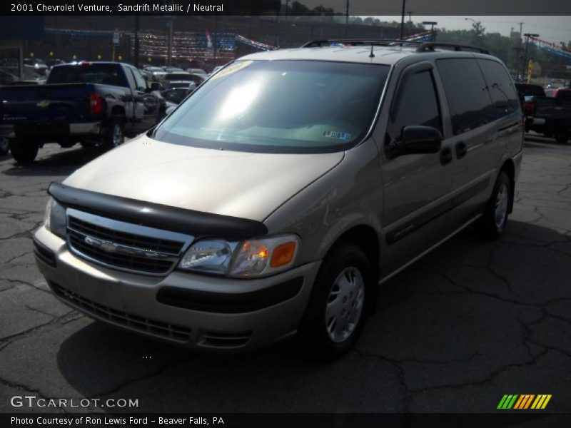 Sandrift Metallic / Neutral 2001 Chevrolet Venture