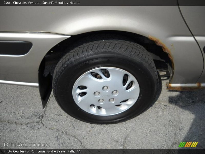 Sandrift Metallic / Neutral 2001 Chevrolet Venture