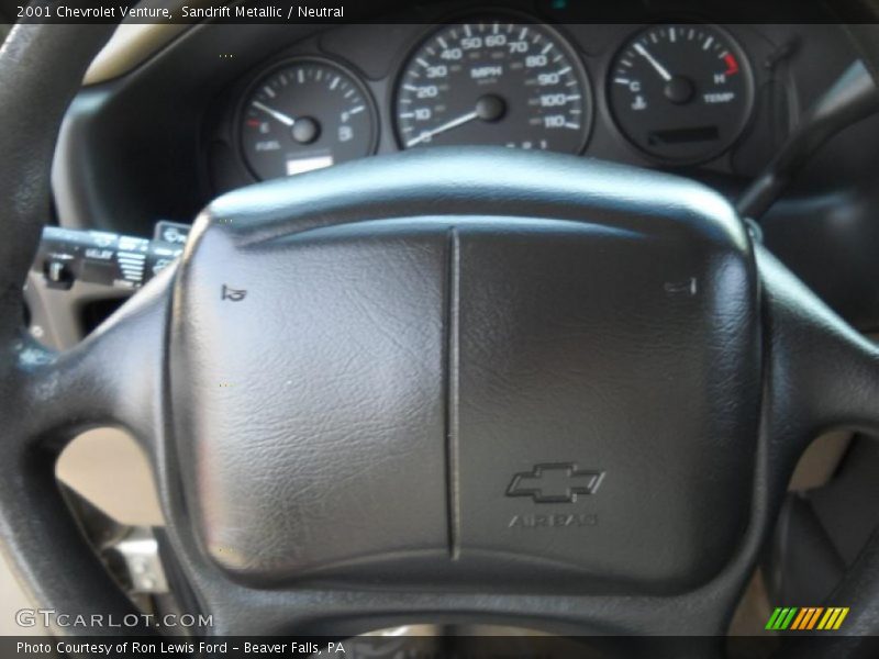 Sandrift Metallic / Neutral 2001 Chevrolet Venture