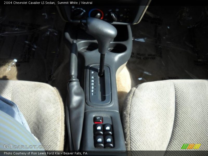 Summit White / Neutral 2004 Chevrolet Cavalier LS Sedan